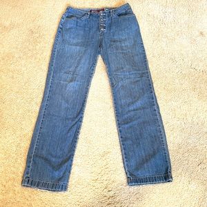 Old Navy Blue Jeans button fly vintage